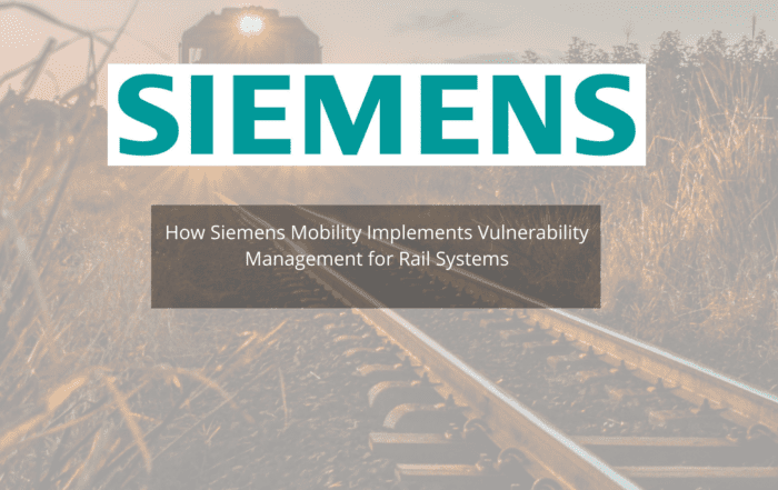 Siemens Rail Cybersecurity