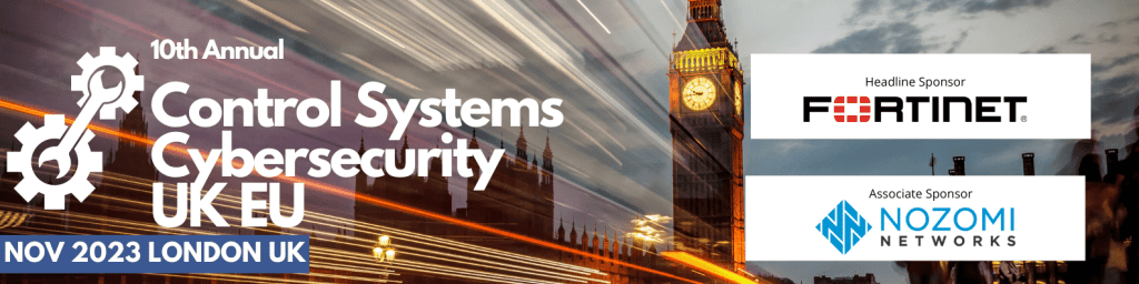 10th annual Control System Cybersecurity UK EU